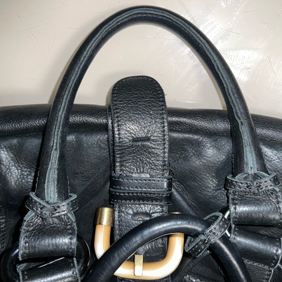 Sonia Rykiel Black Leather Handbags - Picture 7 of 17